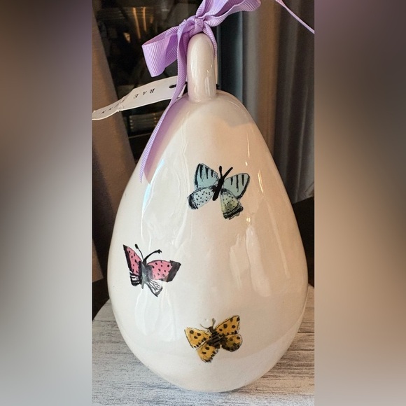 Rae Dunn REST Birdhouse with Lavender Ribbon - Picture 3 of 3